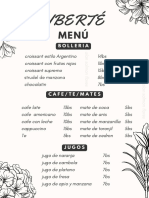 Menu A La Carta