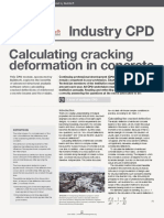 Calculating Cracking Deformation in Concrete: Industry CPD