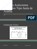 Motores Asíncronos Trifásicos Tipo Jaula de Ardilla