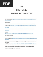 SAP FICO End-To End Configuration Books