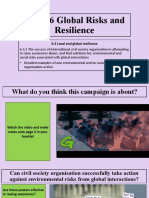 6.3. GCR Local and Global Resilience