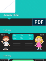 Activity Slides Collections