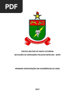 Manual BOPE - Primeira Intervenção em Ocorrência de Crise