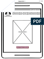 Appendix 1 Love Nikki Wireframe