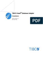 Tibco Hawk Database Adapter: Installation