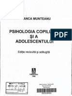 7 Anca Munteanu Psihologia Copilului Si A Adolescentului