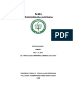 Faktor-faktor yang mempengaruhi pembelajaran orang dewasa