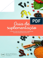 Guia de Suplementação PRINCIPAIS CARÊNCIAS NUTRICIONAIS EM ADULTOS