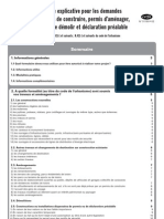 Notice Explicative Pour Demande de Permis de Construire, Aménager, Démolir Et Déclaration Préalable Cerfa51190