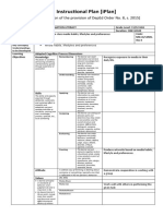 Instructional Plan (Iplan) : (With Inclusion of The Provision of Deped Order No. 8, S. 2015)