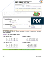 6 EGB Q1S4 Matemática - Suma y Resta de Números Naturales