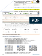 6 EGB Q1S19 Matemática - Números Primos y Números Compuestos