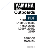 150A, 150F, L150F, D150H, 175D, 200F, L200F, 200G, 225D: Service Manual