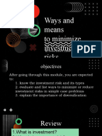 Business Finance - Investment Risk - 2