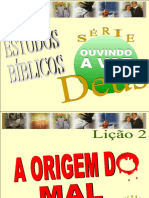 Lição 3 - A Origem Do Mal