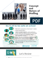 Concept and Nature of Staffing