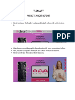 Website Audit Report - TSmart