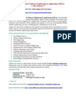 International Journal of Software Engineering & Applications (IJSEA) ** ERA Indexed **