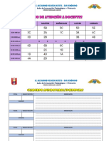 Cuadernos Horarios