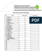 daftar hadir