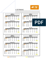 Fiscal 2022 53-Week Calendar