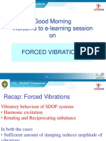 Forced Vibrations