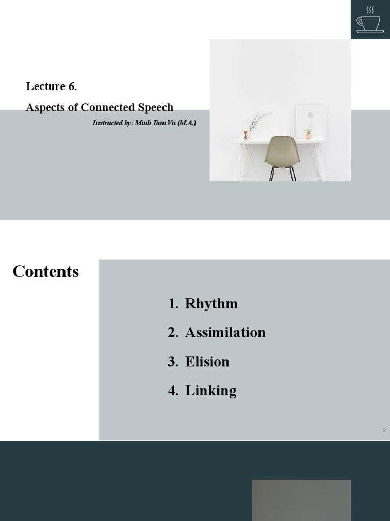 Aspects of Elision in Connected Speech | PDF | Stress (Linguistics ...