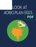 A Look at 401k Plan Fees