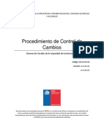 Procedimiento de Control de Cambios