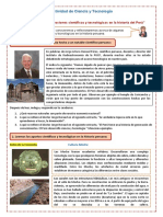 Actividad de Ciencia y Tecnología - Lunes 19 de Julio