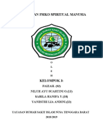 Kebutuhan Fsiko Spiritual Manusia