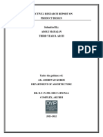 Elective Report On Product Design PDF