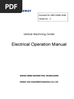 Electrical Operation Manual: Vertical Machining Center