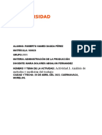 Actividad 3. Análisis de Métodos y Medición Del Trabajo