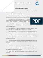 Carta de Compromiso - Opea Uncp-Farq Uncp