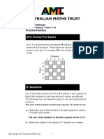 Maths Challenge Upper Primary: Years 5-6 Practice Problem: UP3: Five-by-Five Square