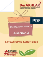 Agenda 2: Latsar Cpns Tahun 2022