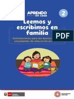 PRIMARIA 2 - Orientaciones para Familias