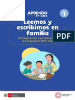 PRIMARIA 1 - Orientaciones para Docentes