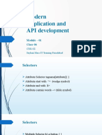 Modern Application and API Development: Module - 01 Class-06