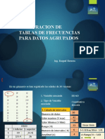 Tabla de Frecuencia Datos Agrupados