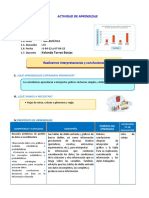 SESIÓN Matematica Realizamos Interpretaciones y Conclusiones. (2) 6 y 7 de Abril Del 22