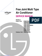 Free Joint Multi Type Air Conditioner: Service Manual