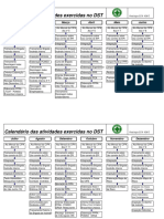 Calendário Anual Do DST 2007