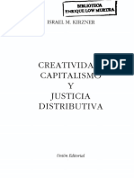 Creatividad, Capitalismo y Justicia - Kirzner