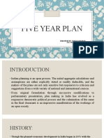 Five Year Plan: Presented By: Simran Chauhan M.SC Nursing 2 Yr