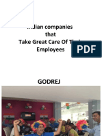Indian Companies That Take Great Care of Their Employees