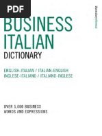Business Italian Dictionary