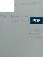 UEM203129 Economics Assignment Rahul Singla