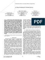 Customer Churn Prediction For Telecom Services: Utku Yabas Hakki Candan Cankaya Turker Ince